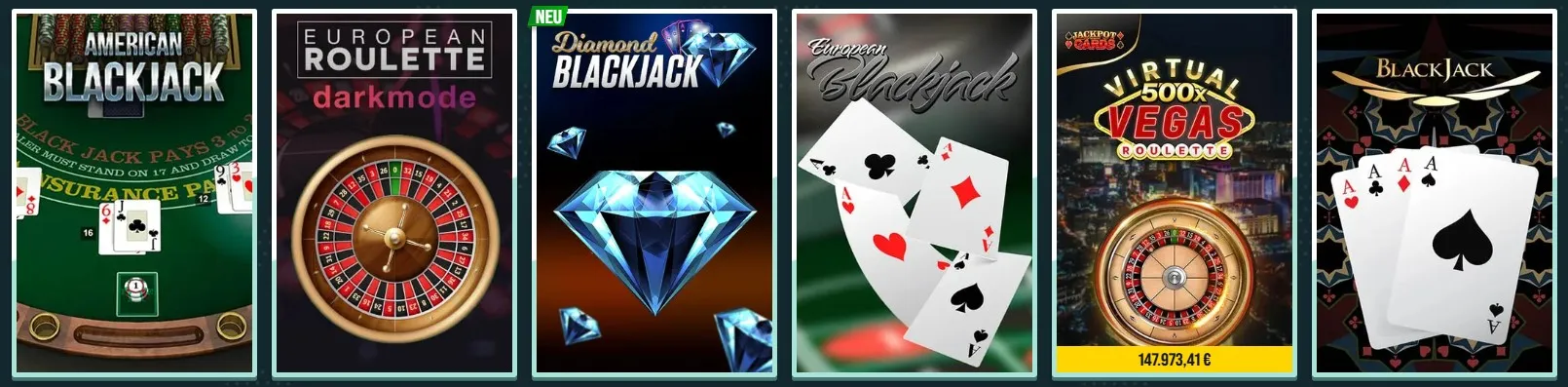 Golisimo Casino Tischspiele